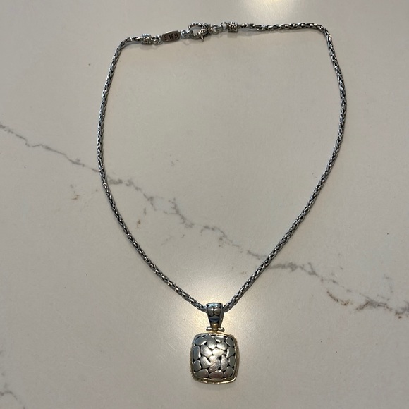 Effy sterling silver + 18k gold trim necklace - Picture 2 of 10